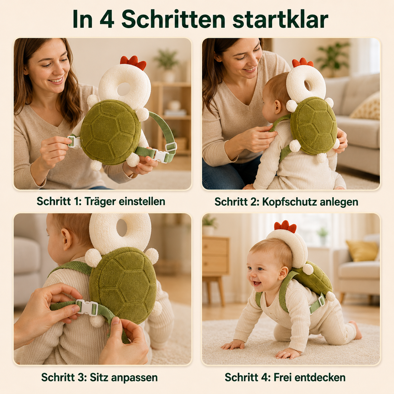 Jundix Baby-Kopfschutz