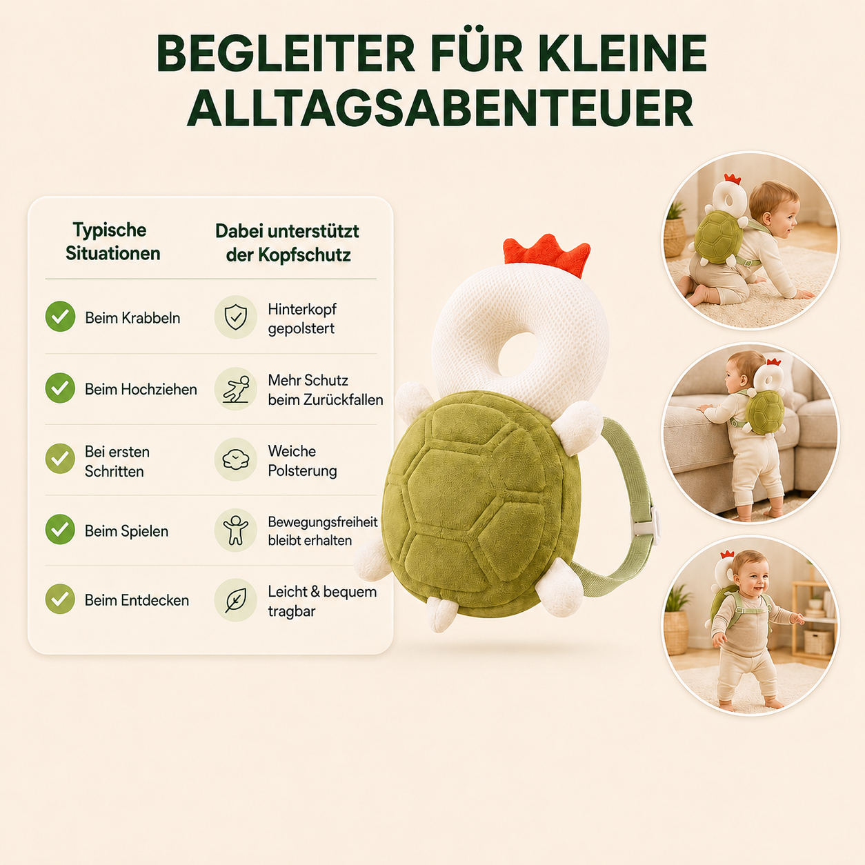 Jundix Baby-Kopfschutz